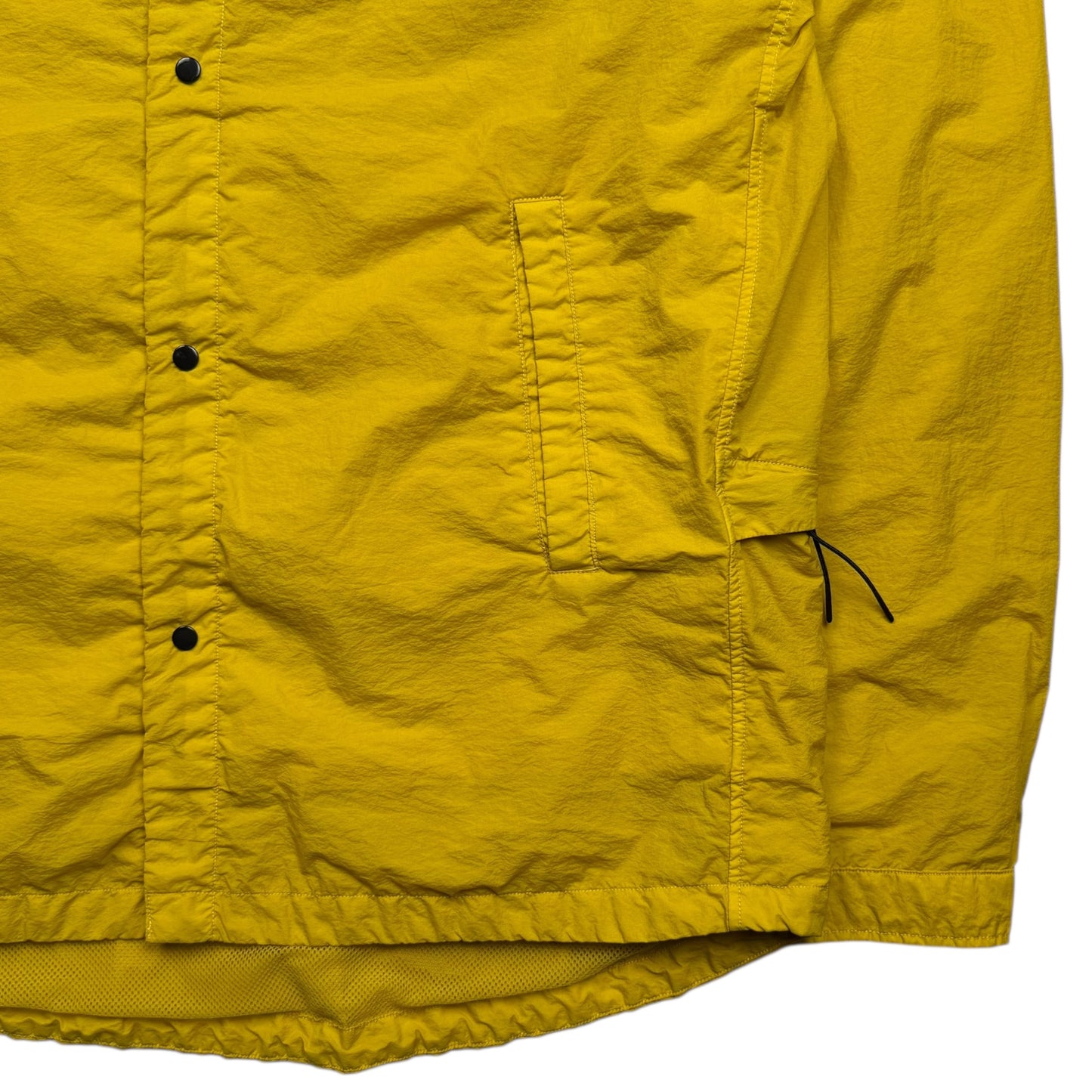 C.P. Company Taylon L Nylon Overshirt - Yellow