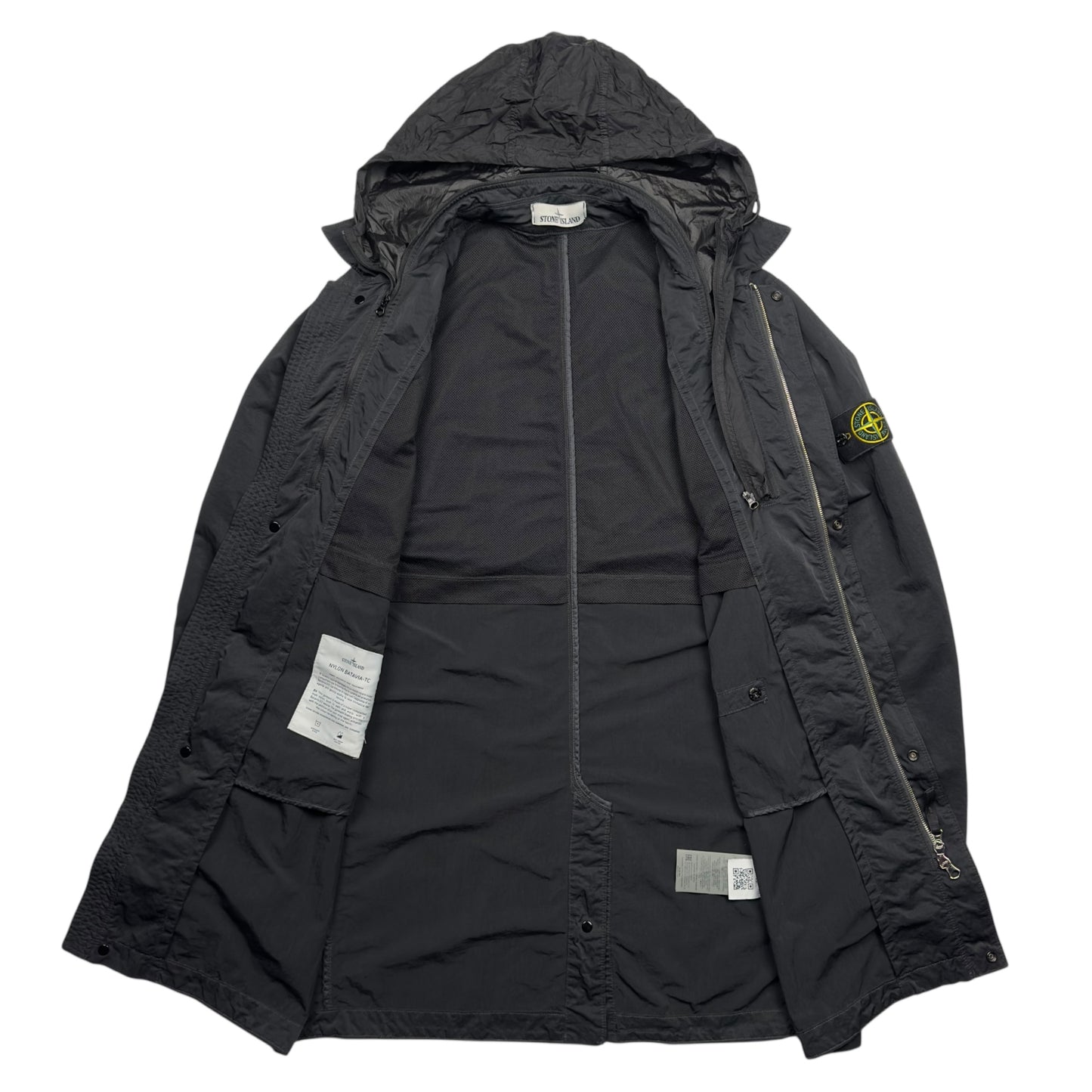 S/S 21 Stone Island Nylon Batavia TC Trench Coat