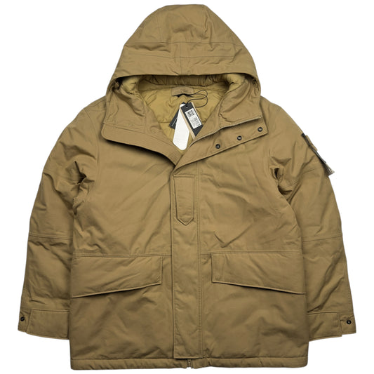 A/W 23 Stone Island O-Ventile Ghost Primaloft Parka Jacket - Tan