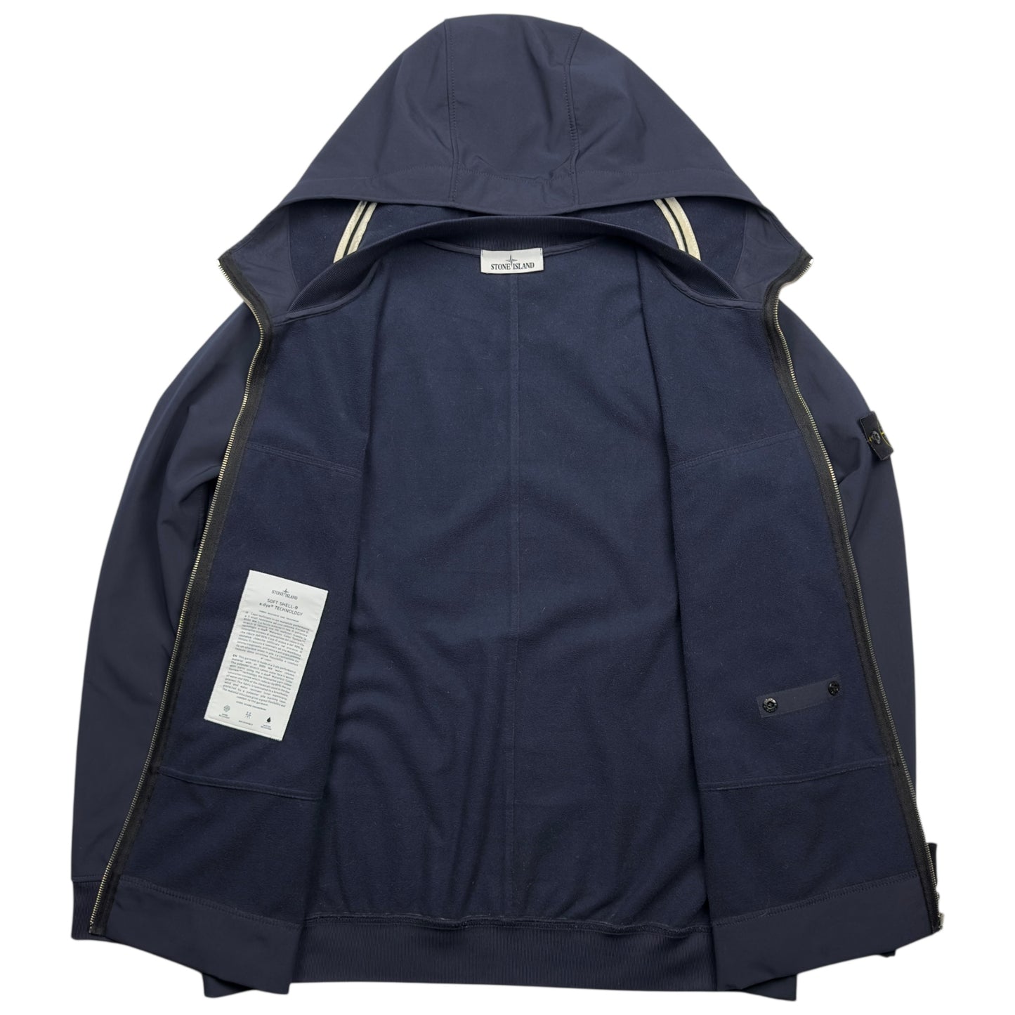 A/W 21 Stone Island Soft Shell R Jacket - Navy