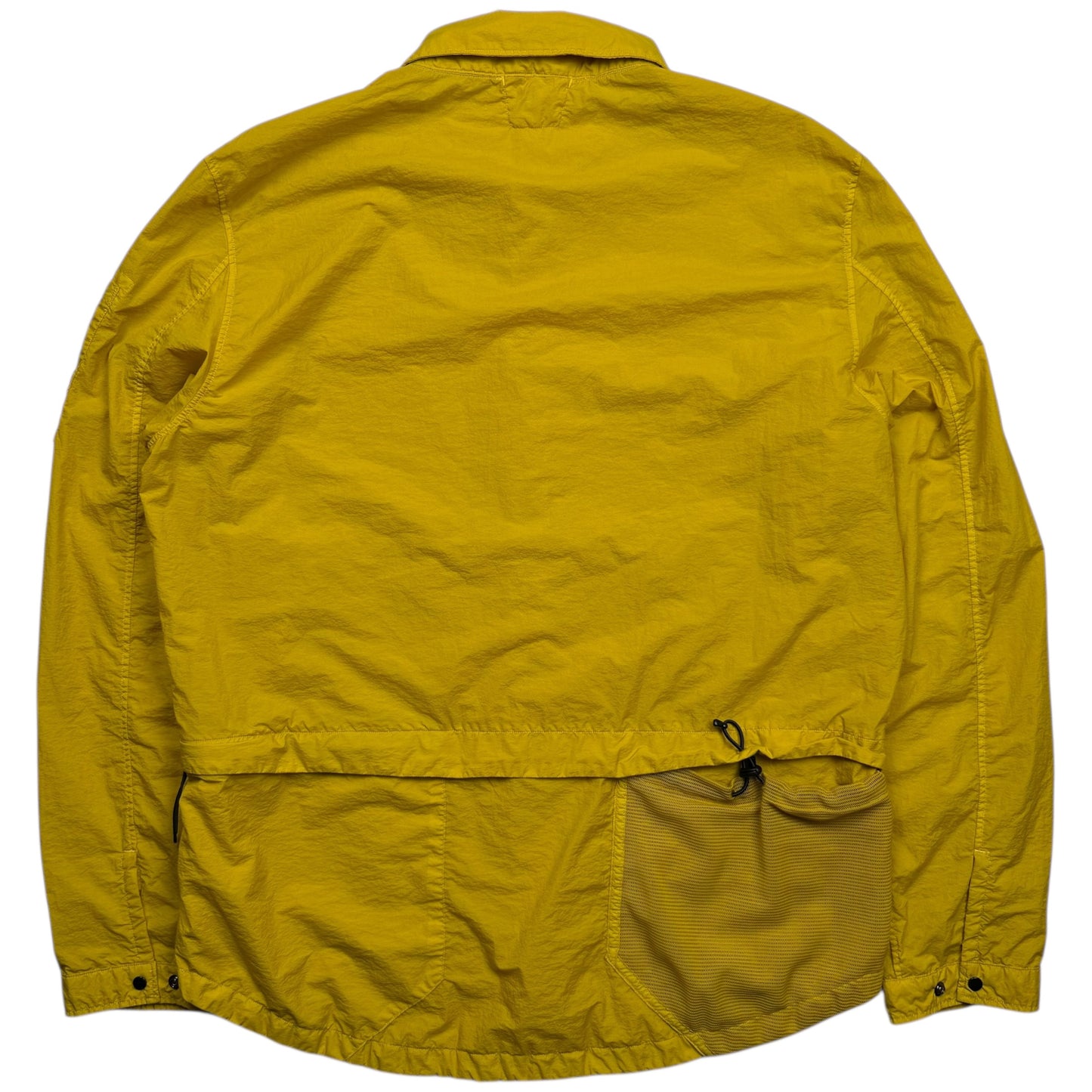 C.P. Company Taylon L Nylon Overshirt - Yellow