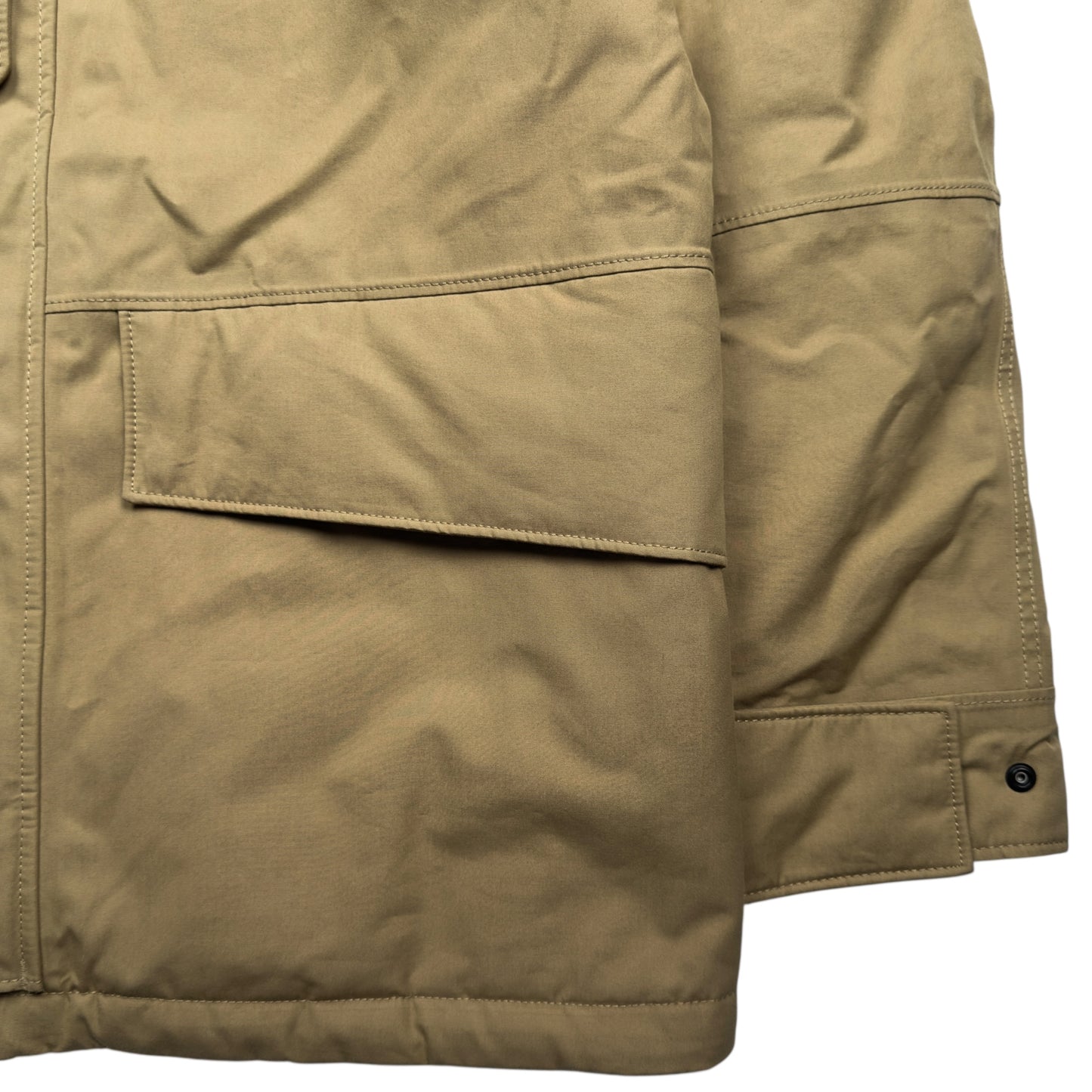A/W 23 Stone Island O-Ventile Ghost Primaloft Parka Jacket - Tan