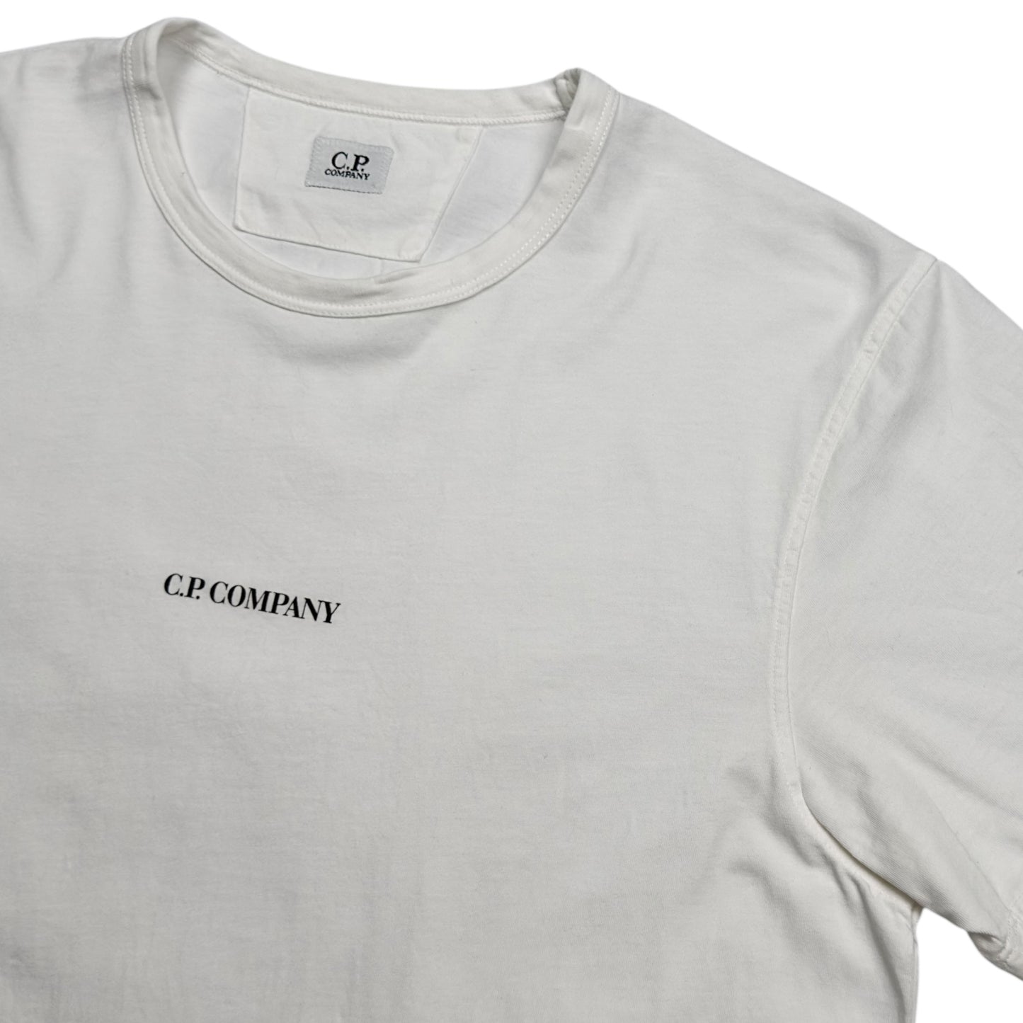 C.P. Company Spellout T-Shirt - White