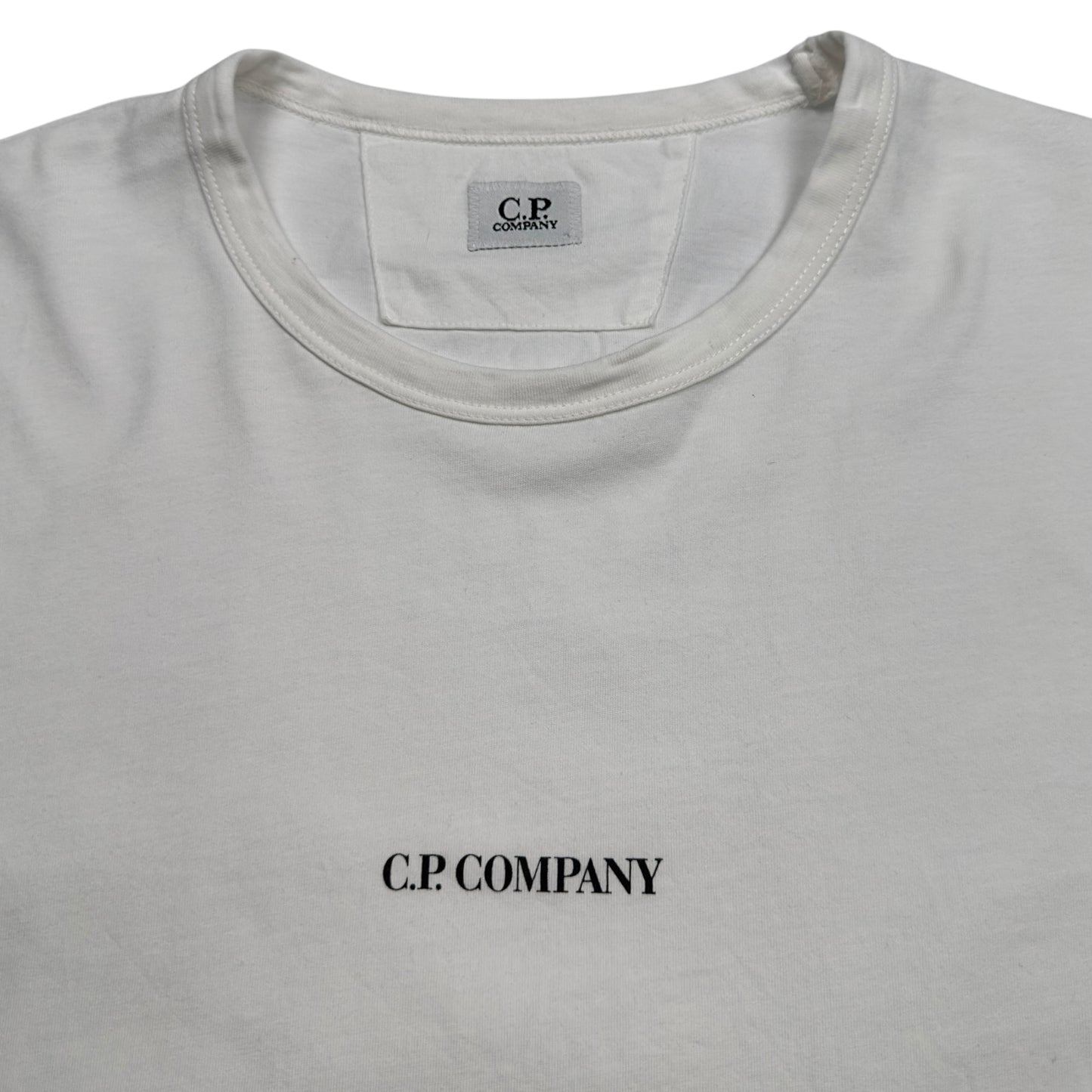 C.P. Company Spellout T-Shirt - White