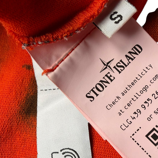 A/W 23 Stone Island Hand Colouring Pocket T-Shirt