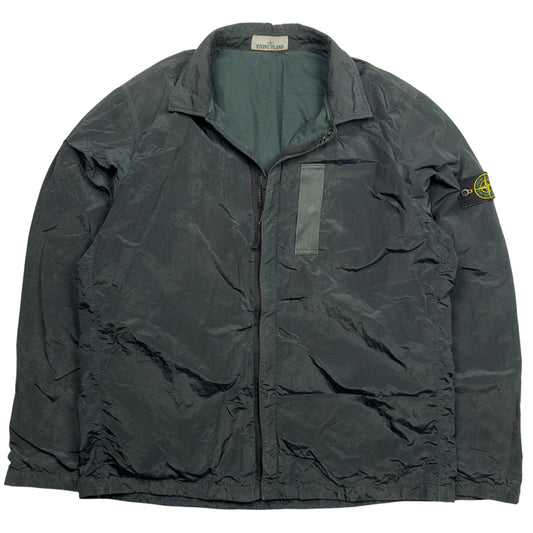 A/W 17 Stone Island Nylon Metal Overshirt - Dark Green