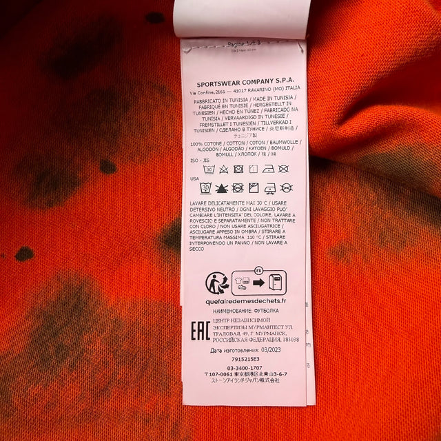 A/W 23 Stone Island Hand Colouring Pocket T-Shirt