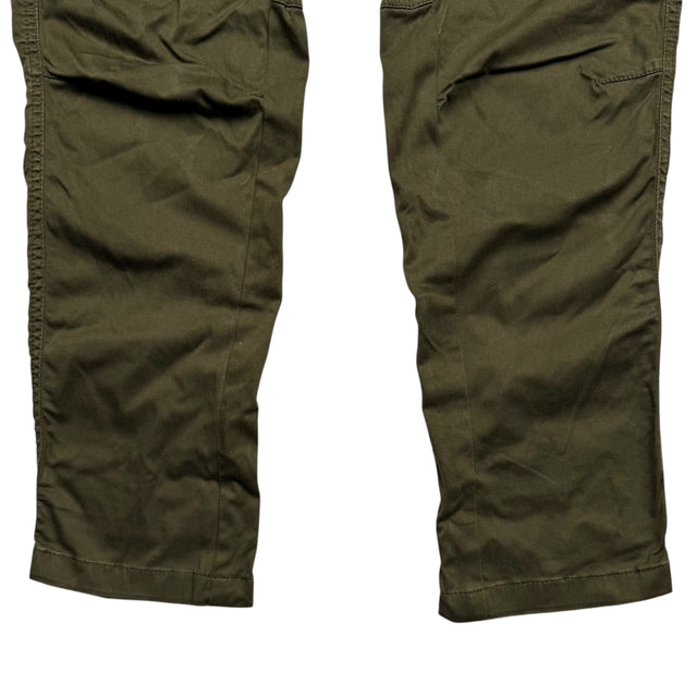 C.P. Company Loose Fit Cargo Trousers - Dark Green