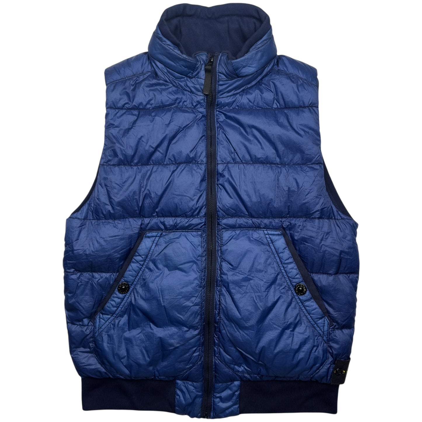 A/W 12 Stone Island Down_26 GR X SQM_N - Ultra Light Down Gilet - Navy