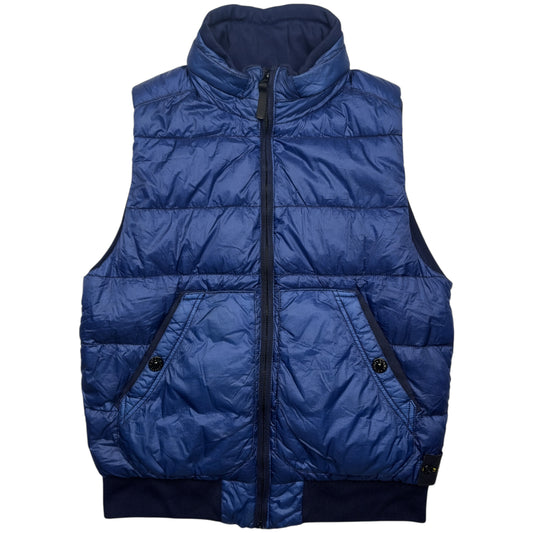 A/W 12 Stone Island Down_26 GR X SQM_N - Ultra Light Down Gilet - Navy
