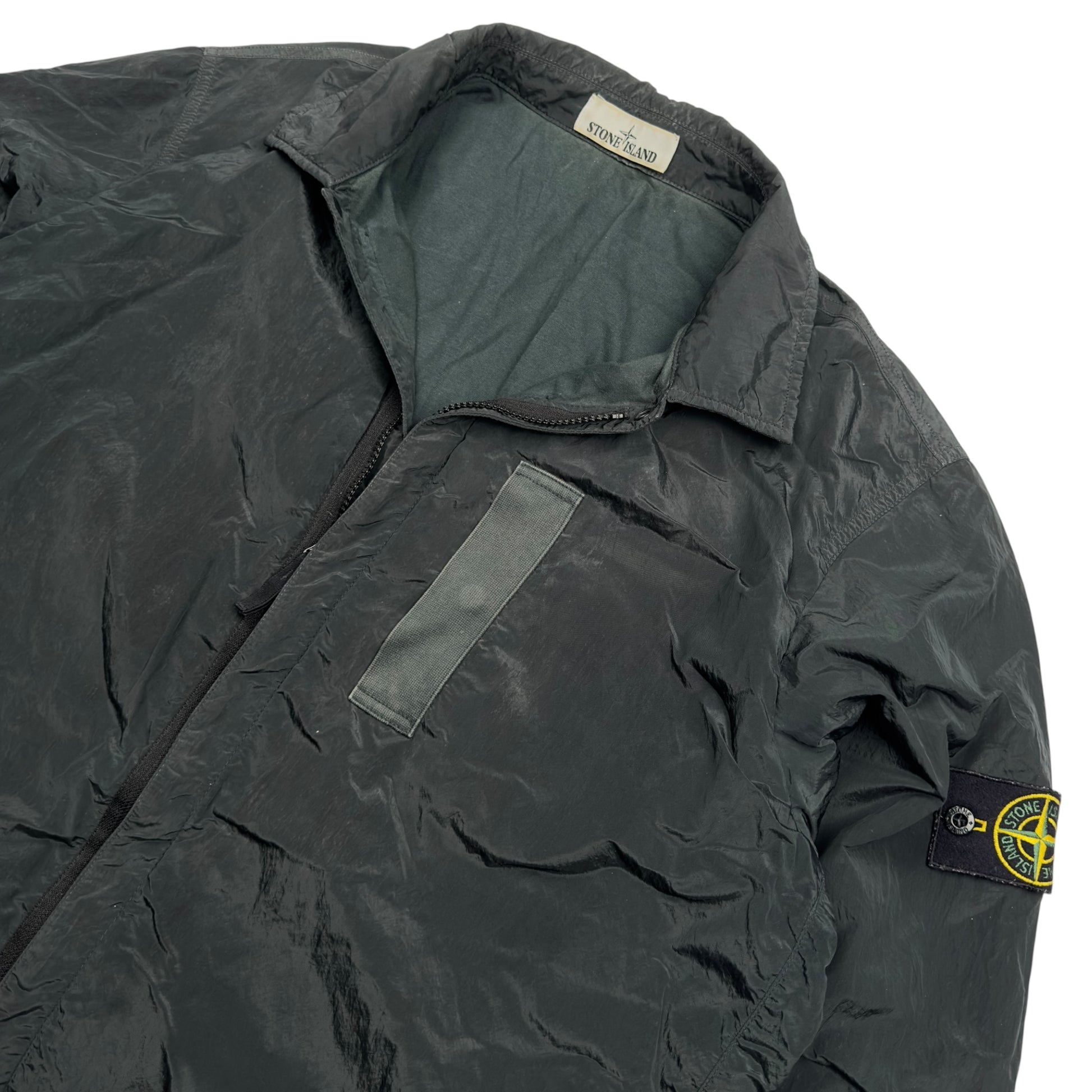 A/W 17 Stone Island Nylon Metal Overshirt - Dark Green