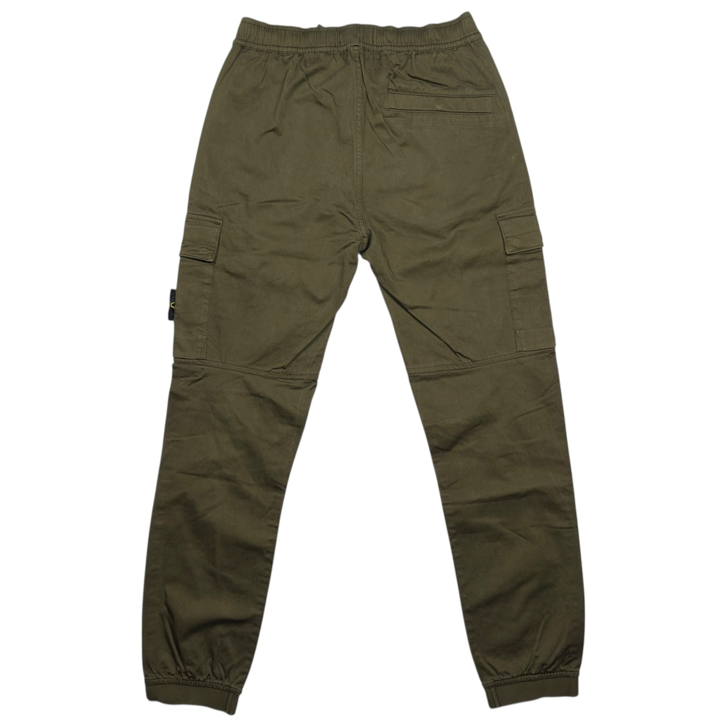 A/W 22 Stone Island Cuffed Cargo Trousers - Khaki