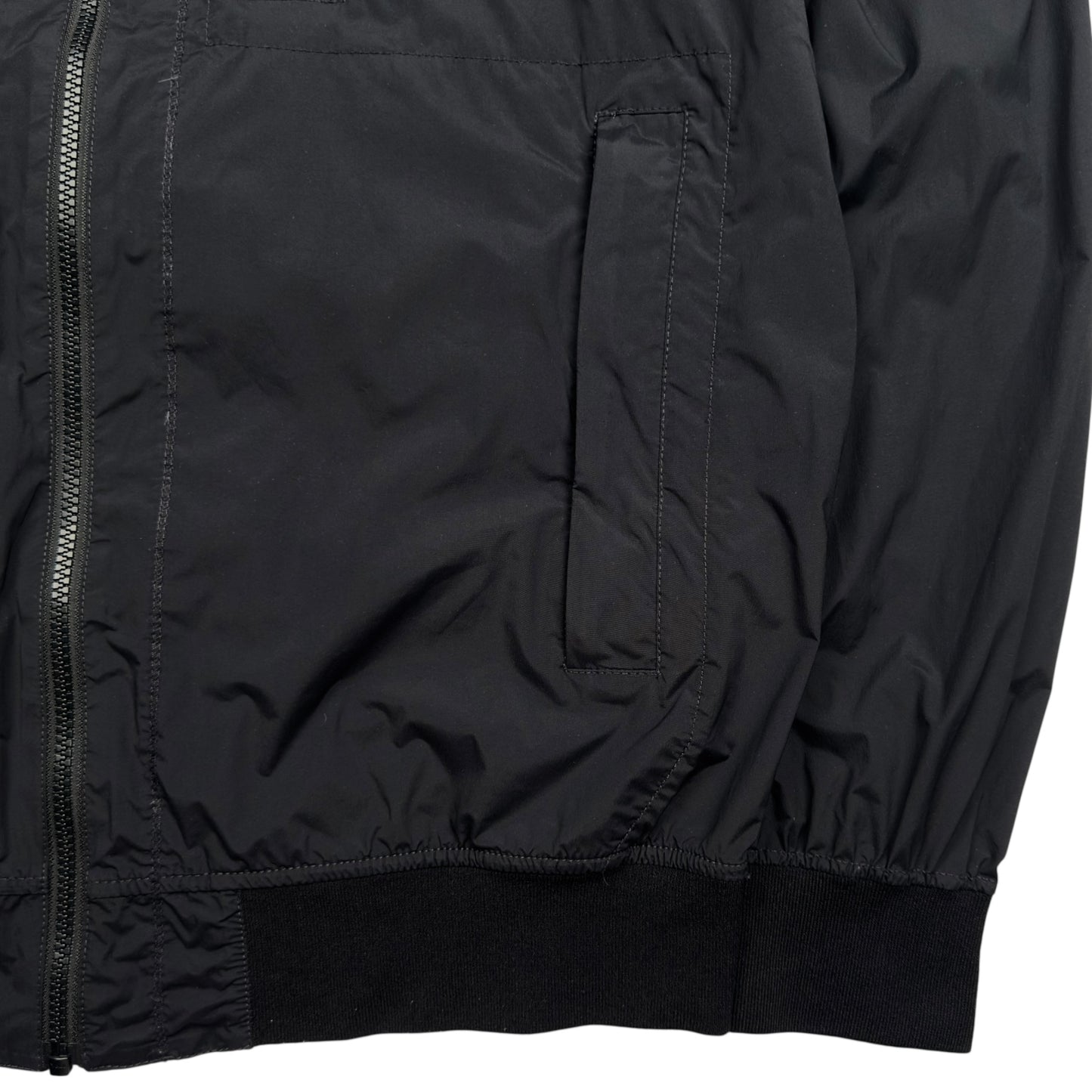 S/S 20 Stone Island Skin Touch Nylon TC Bomber Jacket - Black