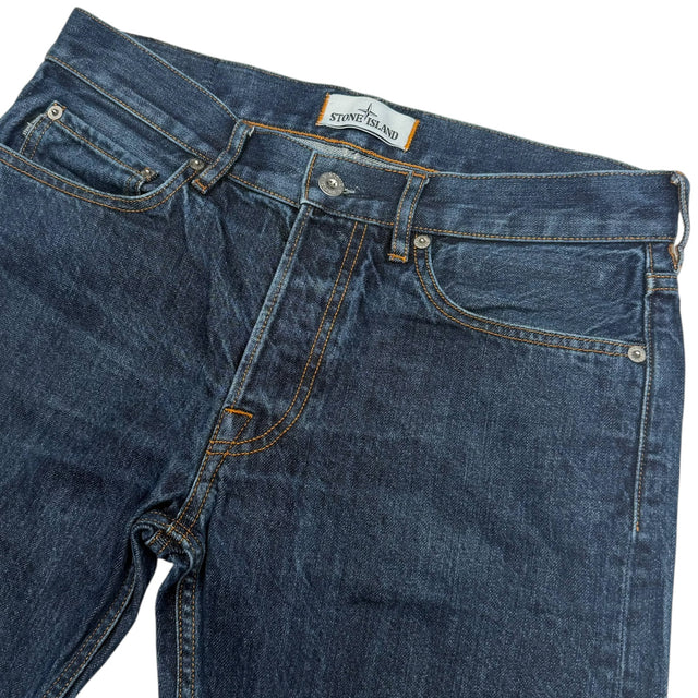 A/W 16 Stone Island Slim Fit Dark Wash Jeans 30/34