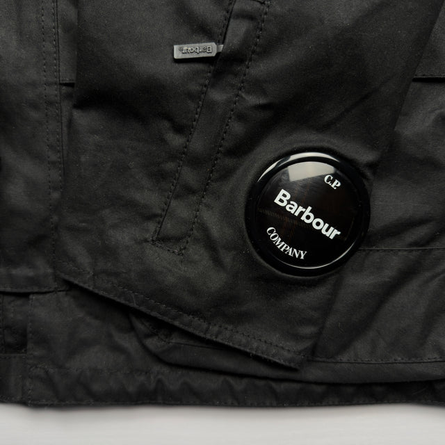 C.P. Company x Barbour Wax Cotton Creel 500 Mille Goggle Jacket