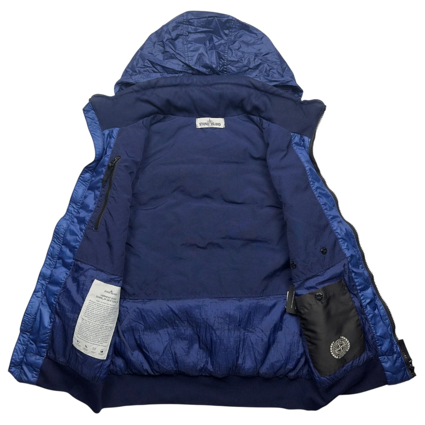 A/W 12 Stone Island Down_26 GR X SQM_N - Ultra Light Down Gilet - Navy