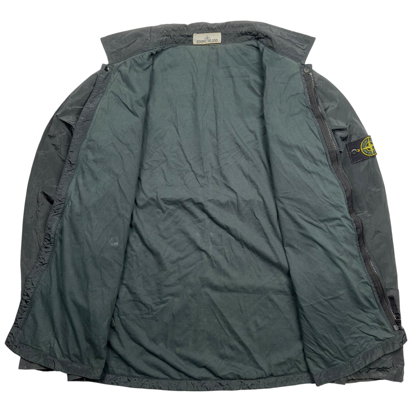 A/W 17 Stone Island Nylon Metal Overshirt - Dark Green