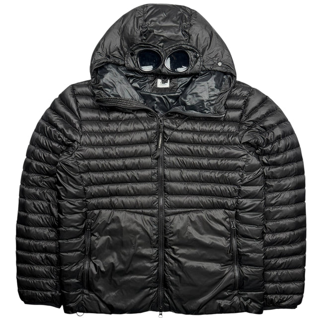 C.P. Company DD Shell Ripstop Down Goggle Puffer Jacket - Black