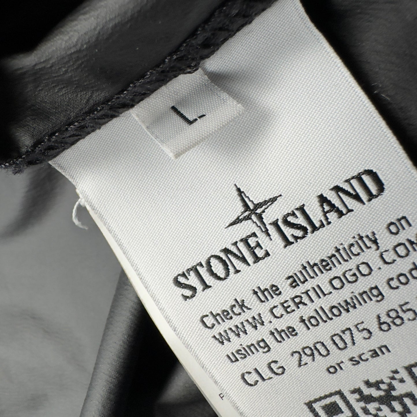 S/S 20 Stone Island Skin Touch Nylon TC Bomber Jacket - Black