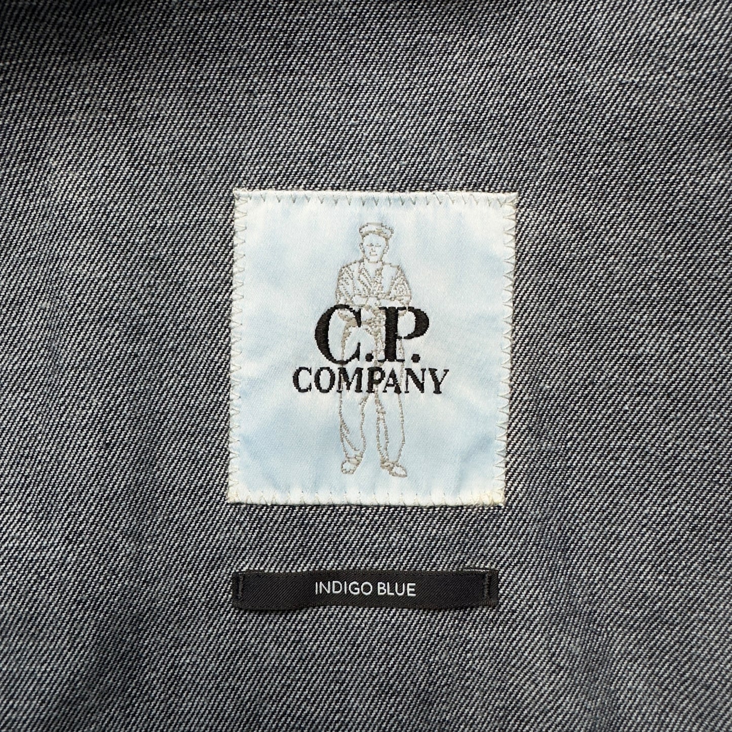 C.P. Company Indigo Blue Denim Chore Jacket