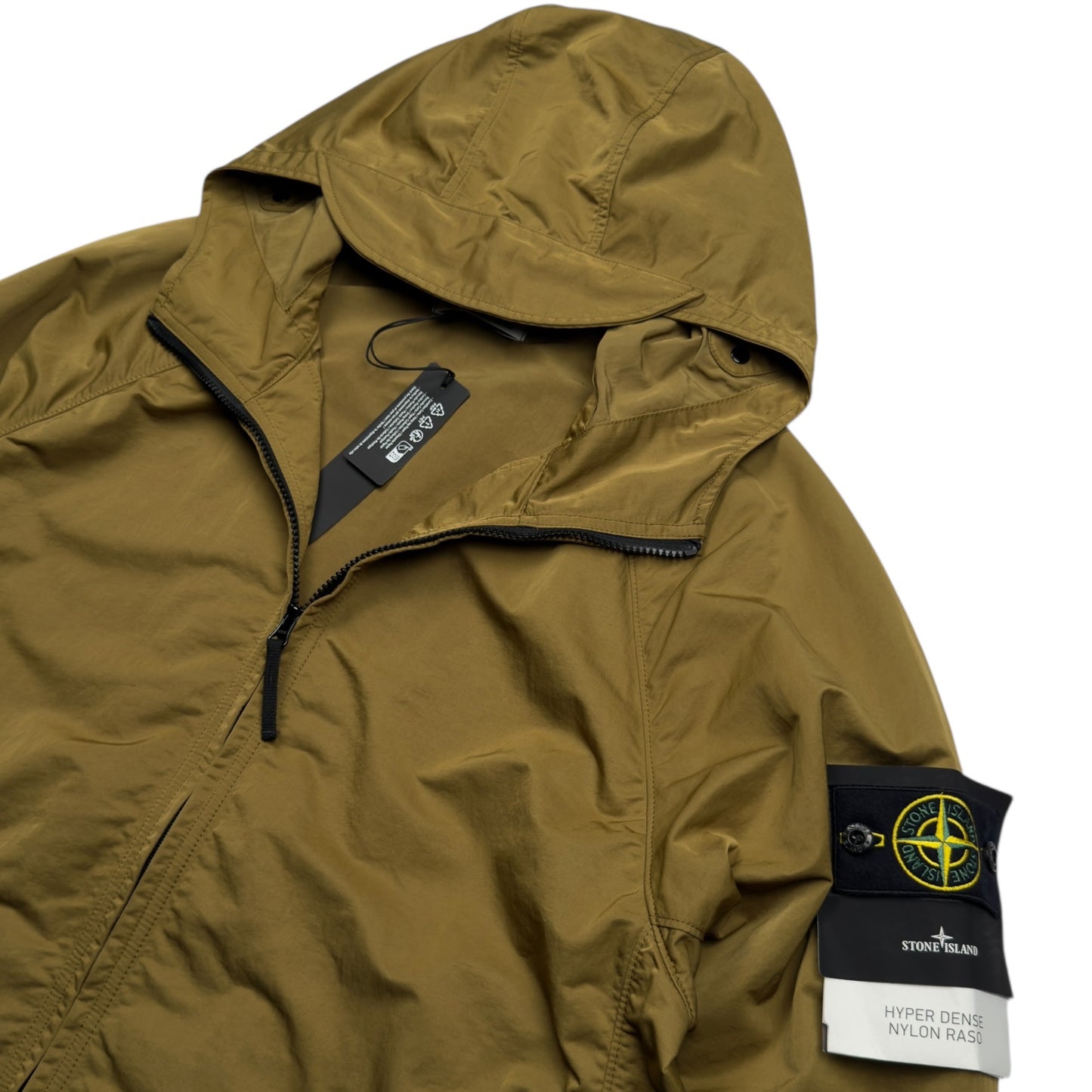 S/S 23 Stone Island Hyper Dense Nylon Raso Hooded Jacket