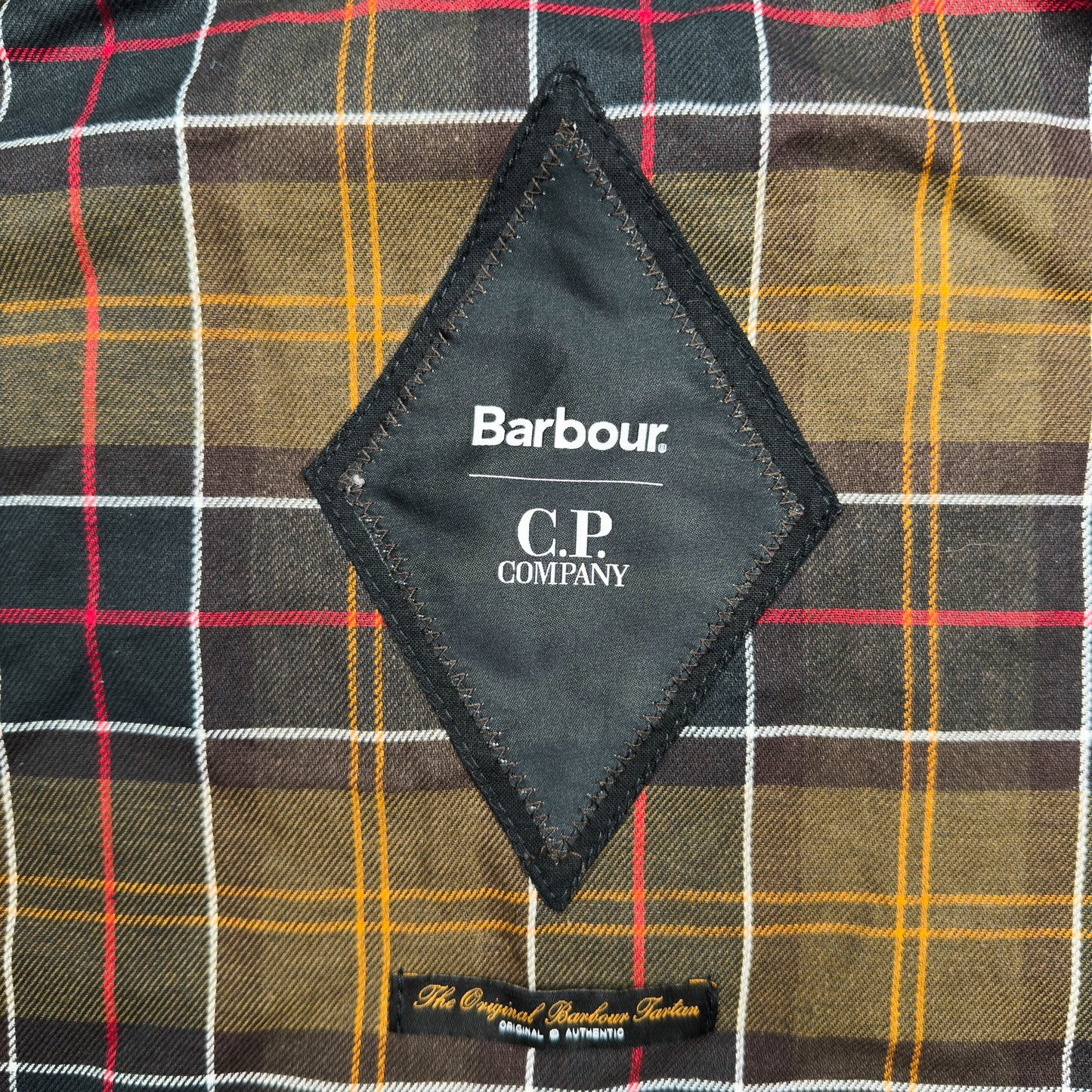 C.P. Company x Barbour Wax Cotton Creel 500 Mille Goggle Jacket