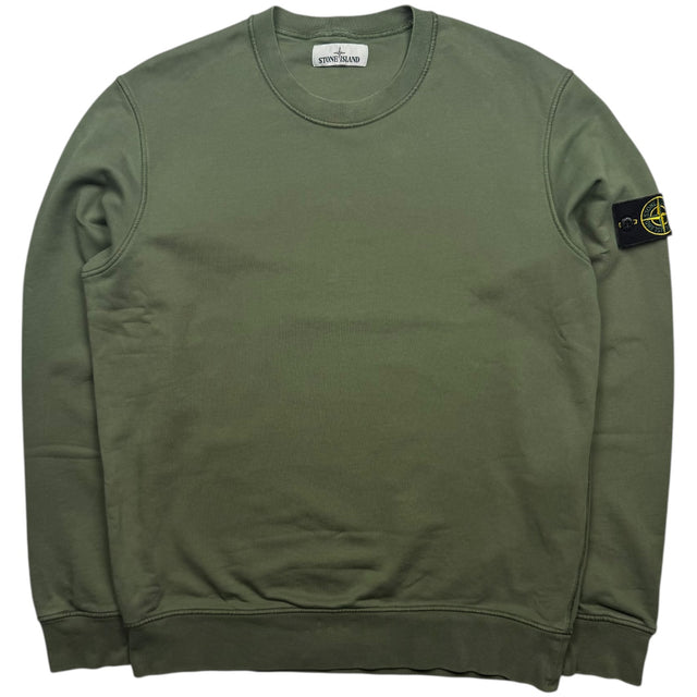 S/S 20 Stone Island Crewneck Sweater - Sage Green