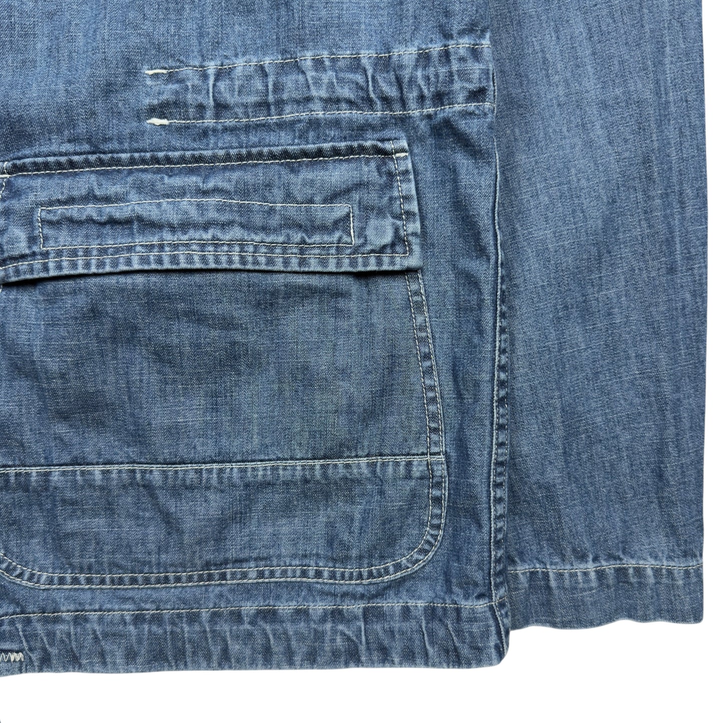 C.P. Company BLU Denim Goggle Jacket