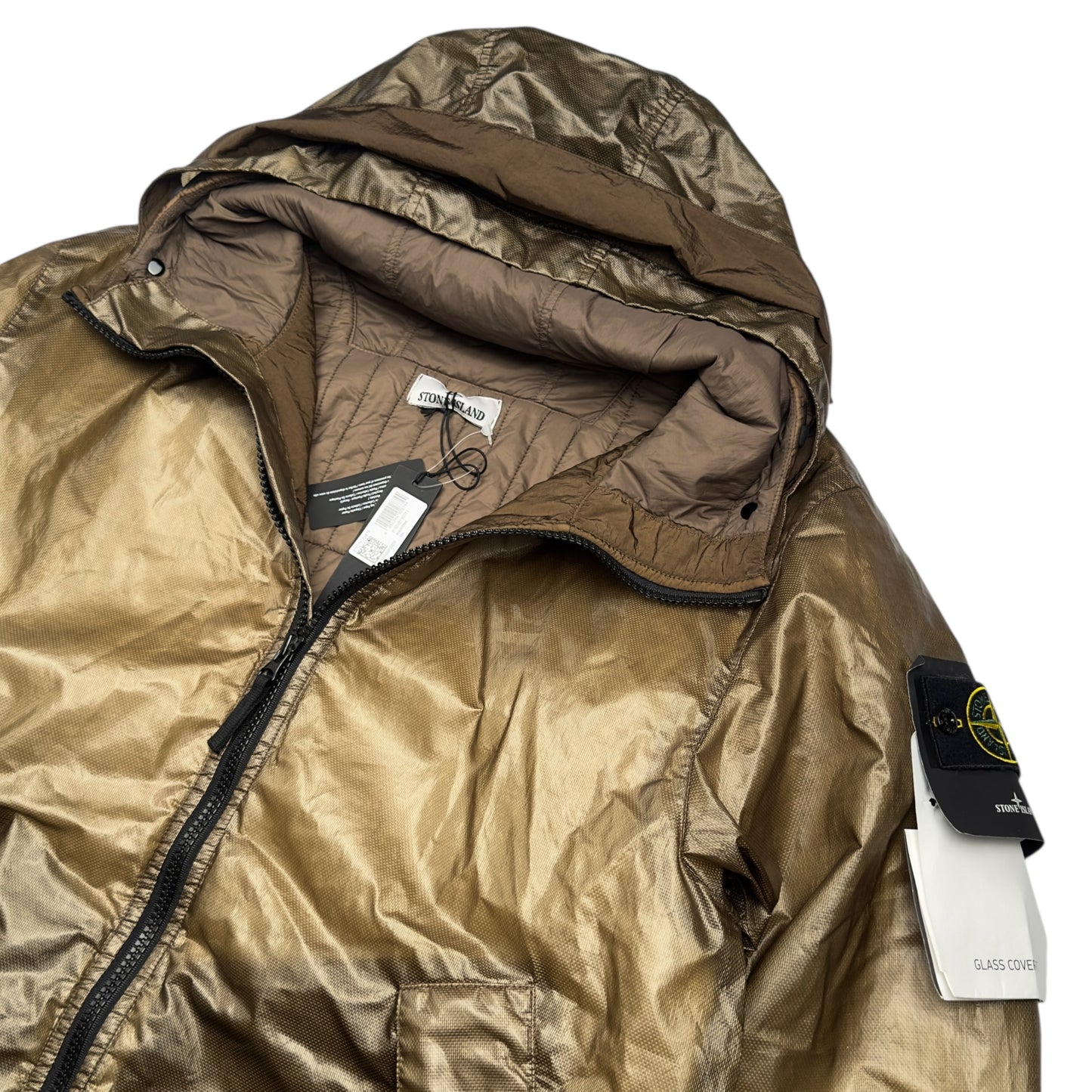 A/W 24 Stone Island Glass Cover TC Parka Jacket