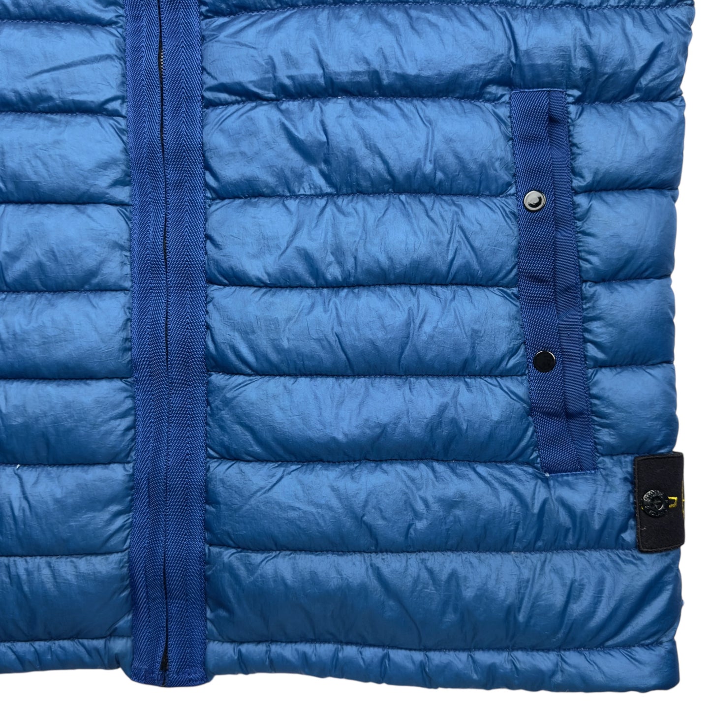 A/W 15 Stone Island Down_26 GR X SQM_N - Ultra Light Down Gilet - Blue