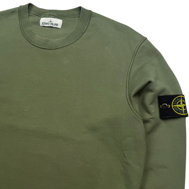 S/S 20 Stone Island Crewneck Sweater - Sage Green
