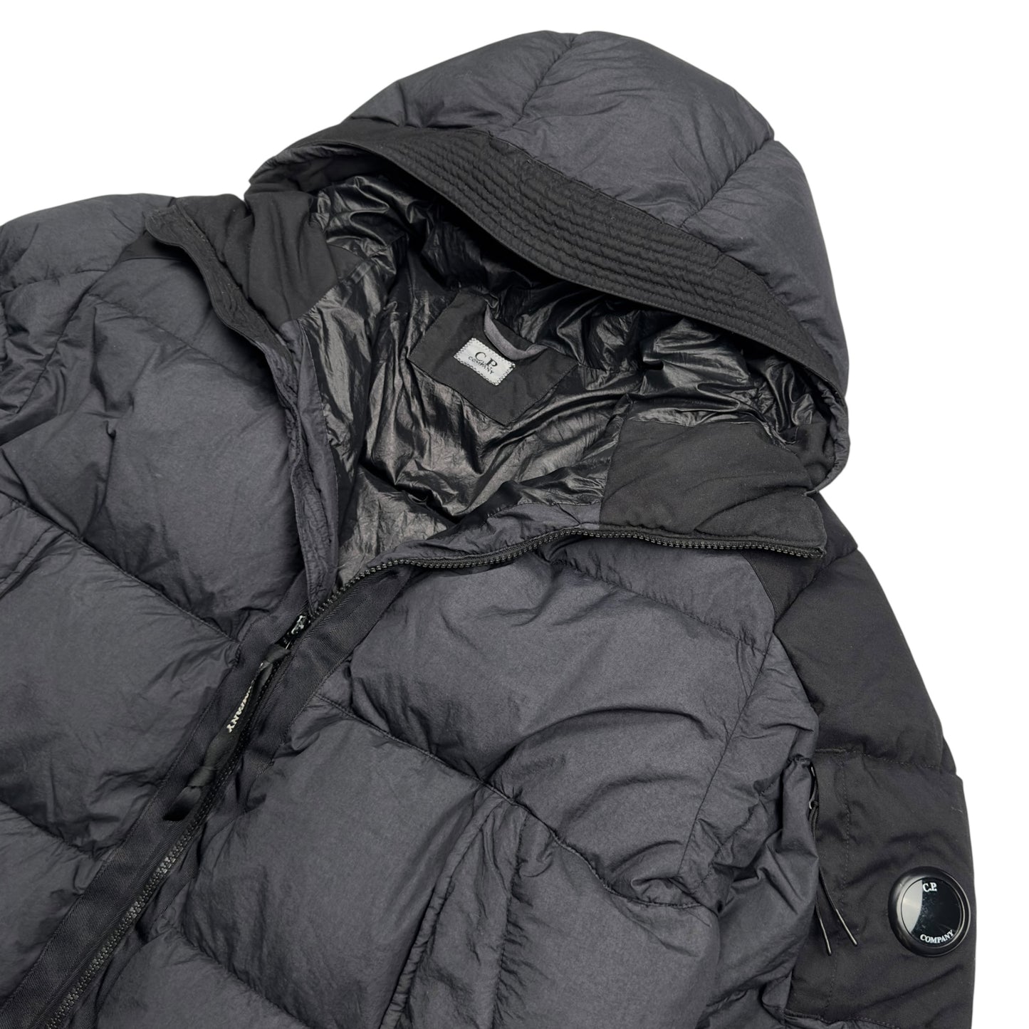 C.P. Company Taylon L Down Puffer Jacket - Dark Grey