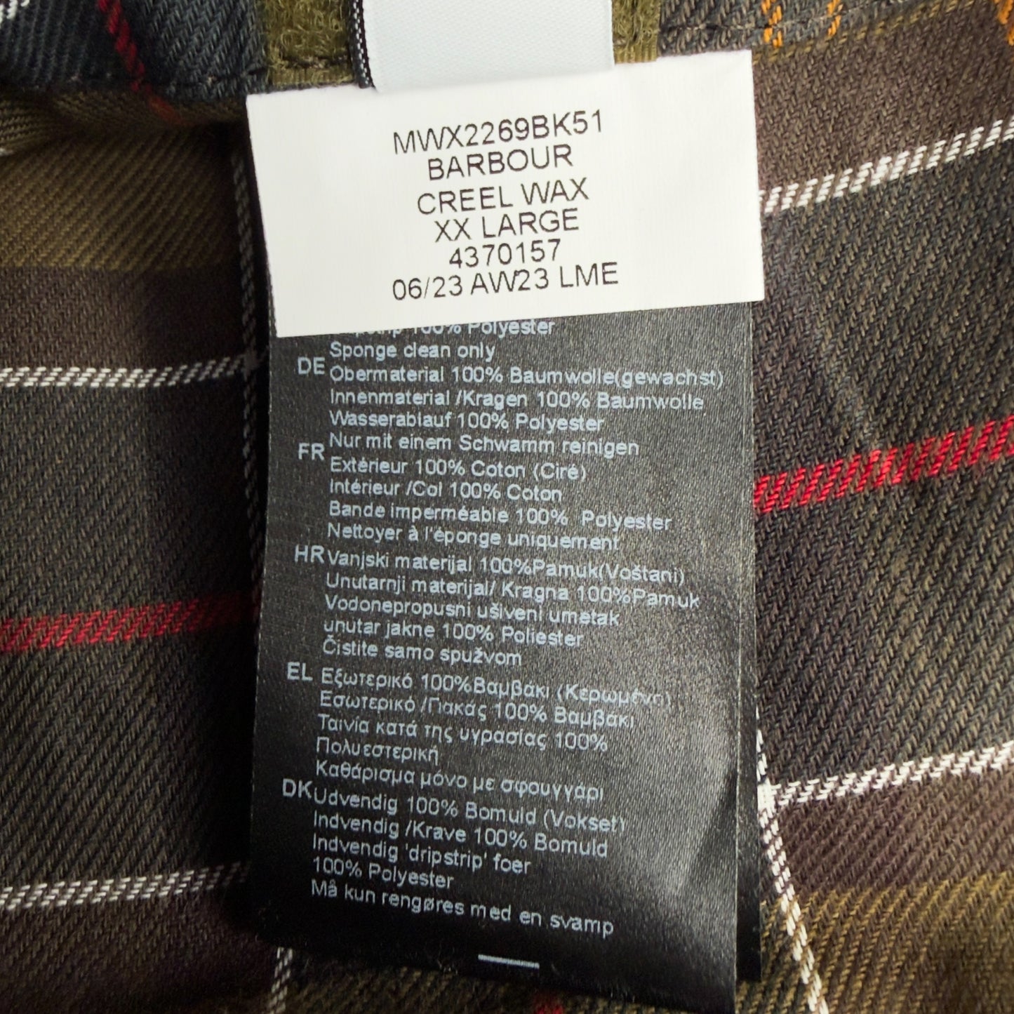 C.P. Company x Barbour Wax Cotton Creel 500 Mille Goggle Jacket