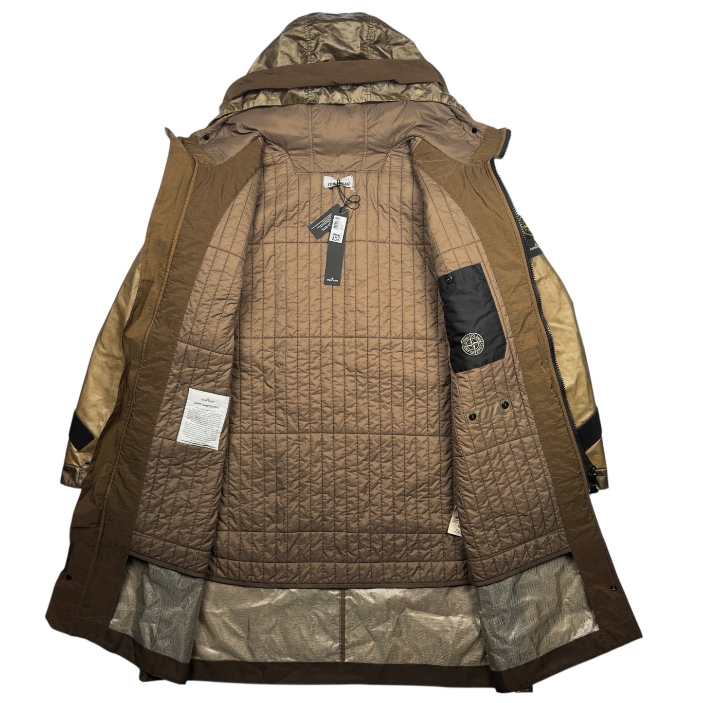 A/W 24 Stone Island Glass Cover TC Parka Jacket