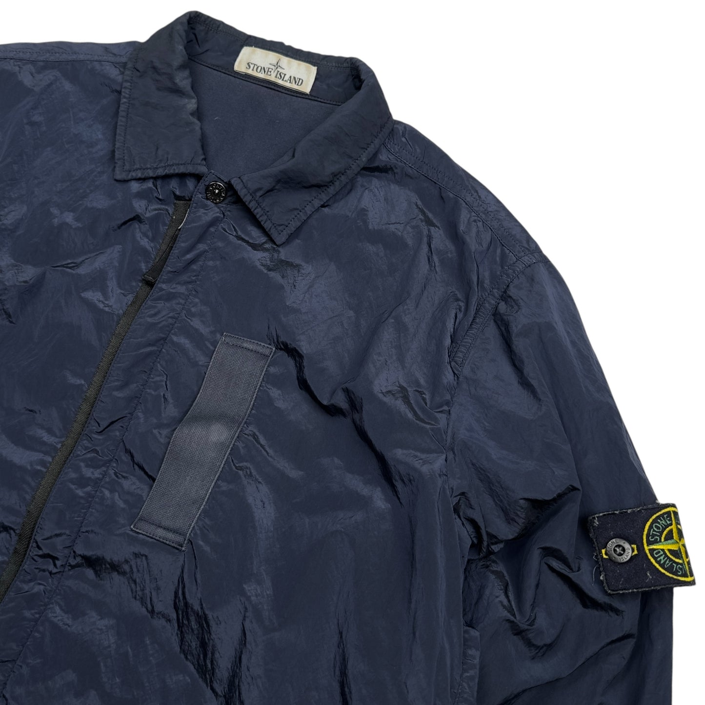 A/W 17 Stone Island Nylon Metal Overshirt - Navy
