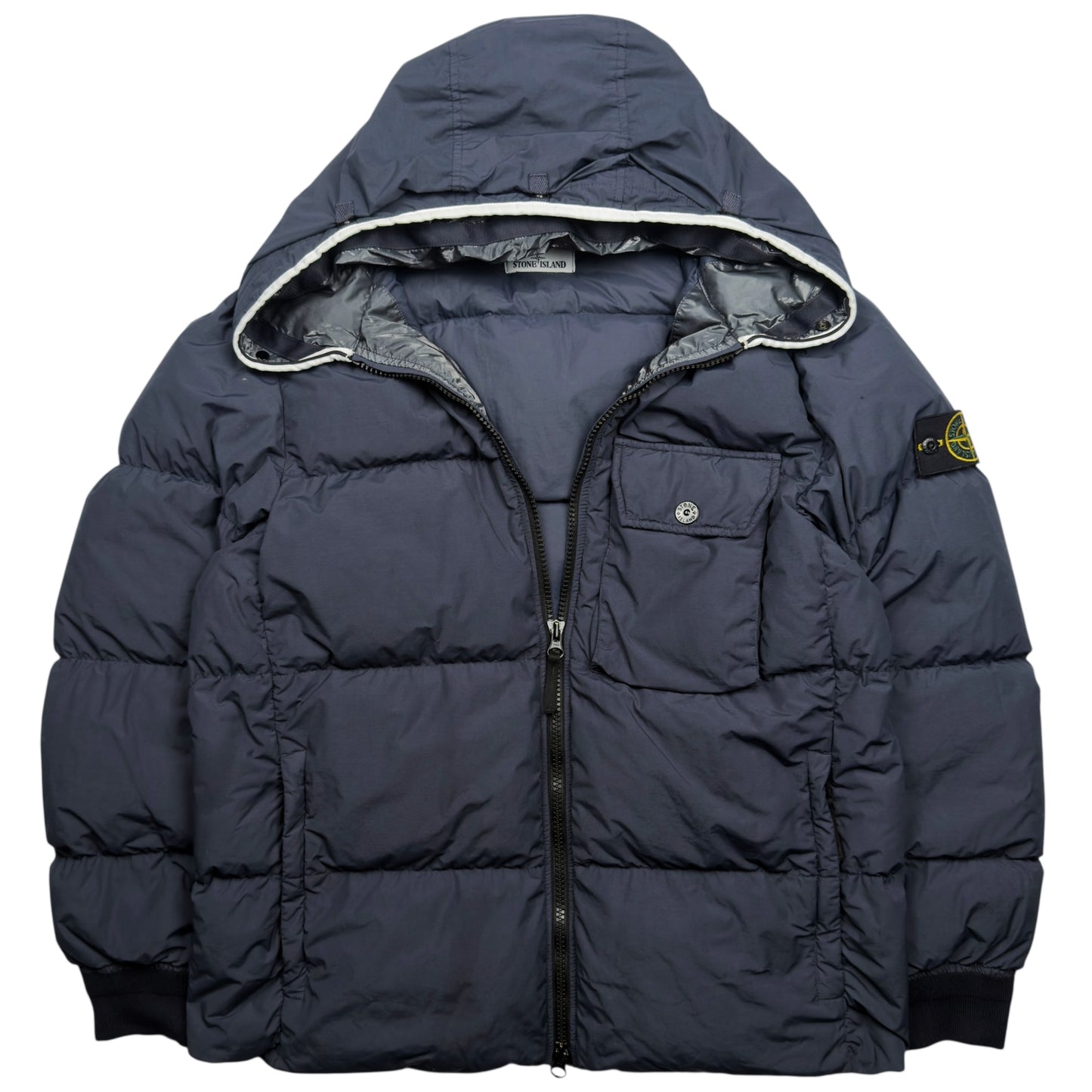 A/W 21 Stone Island Naslan Light Watro Down TC - Navy