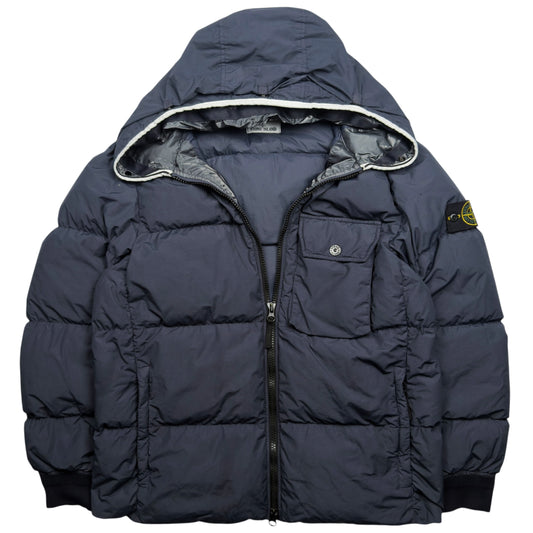 A/W 21 Stone Island Naslan Light Watro Down TC - Navy