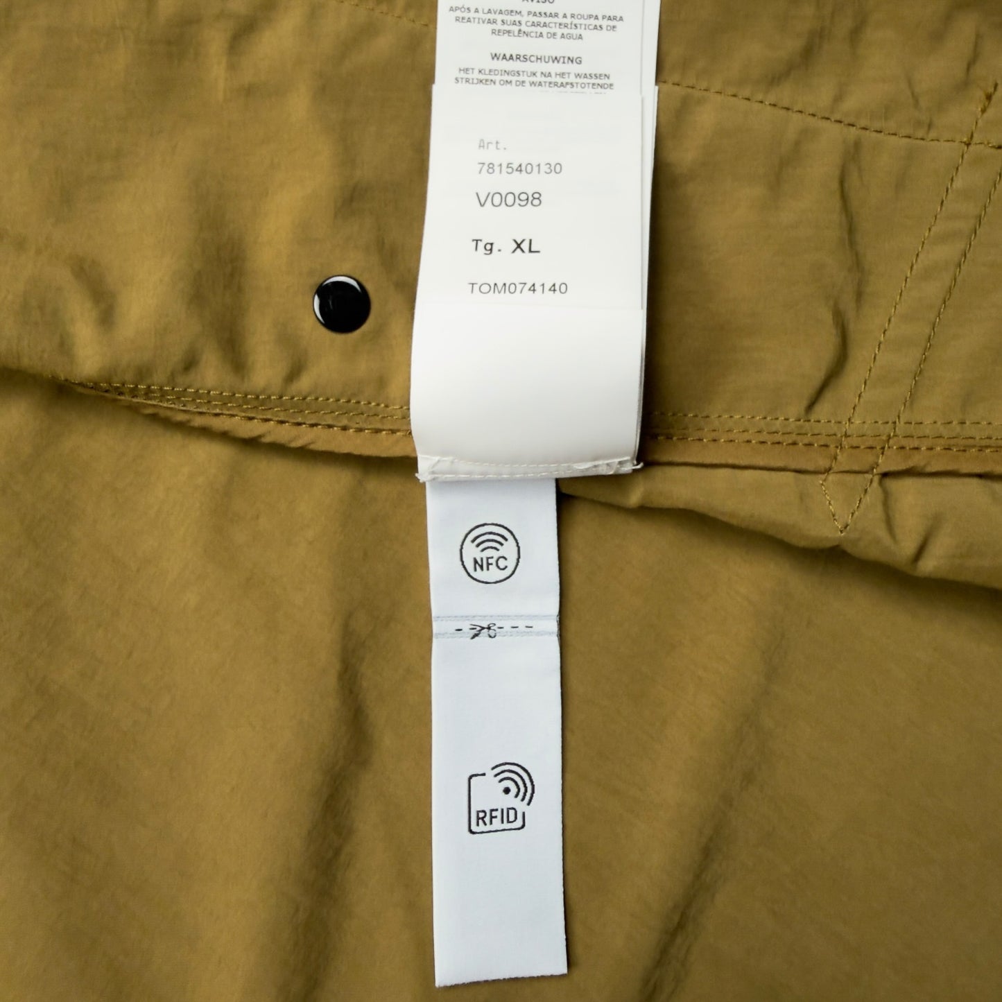 S/S 23 Stone Island Hyper Dense Nylon Raso Hooded Jacket