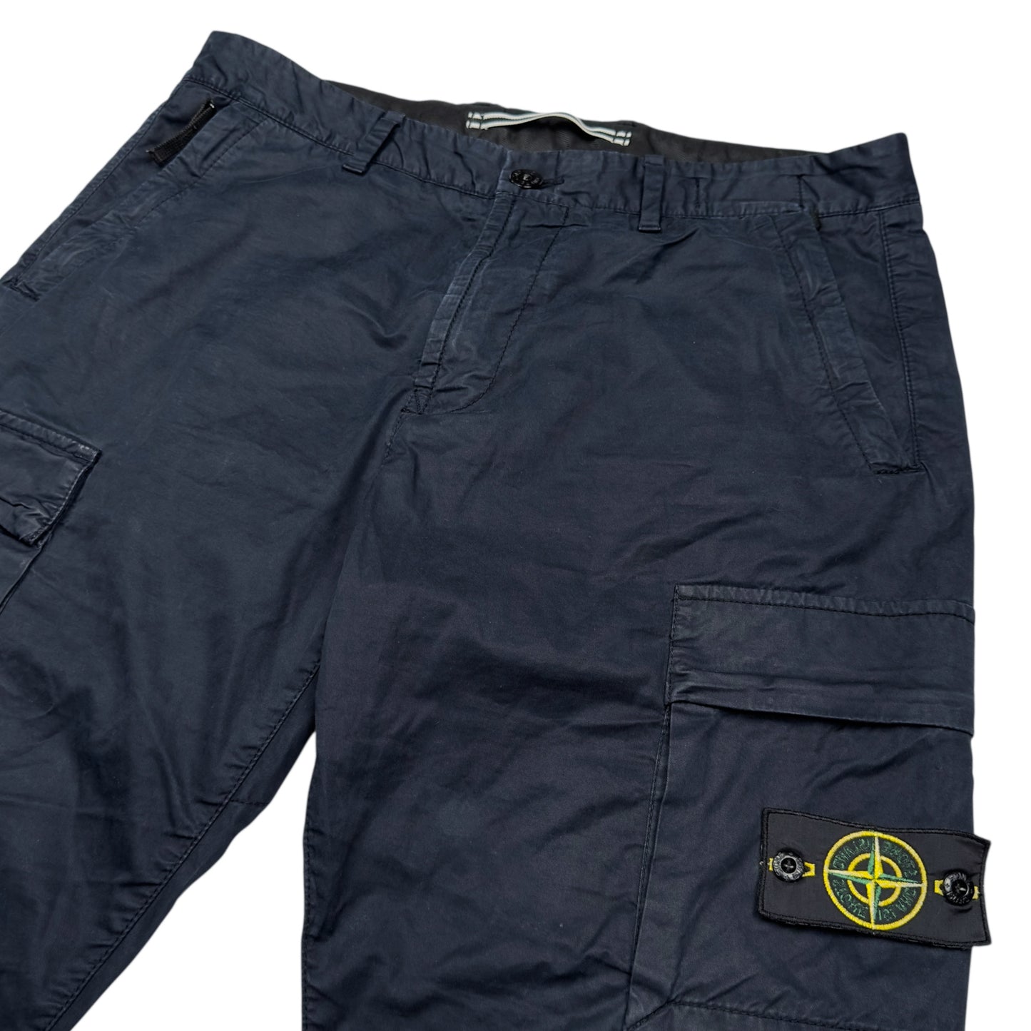 A/W 22 Stone Island Cargo Trousers - Navy