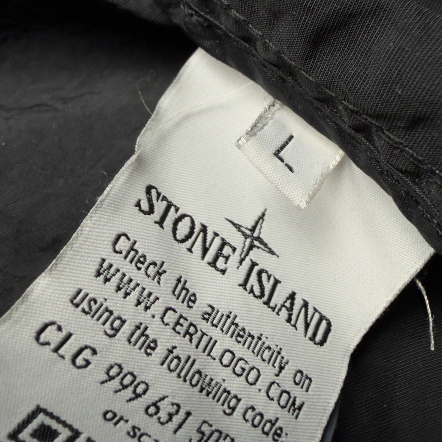 S/S 16 Stone Island Shadow Project Silon Long Coat - Black