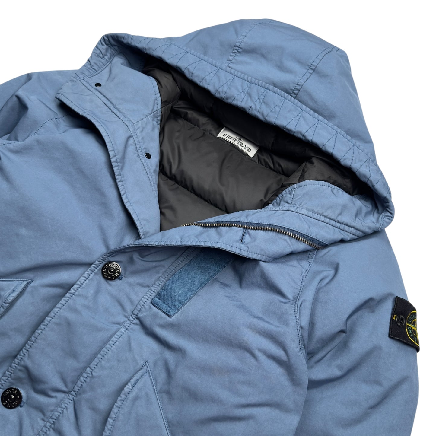 A/W 22 Stone Island David-TC Down Jacket - Light Blue