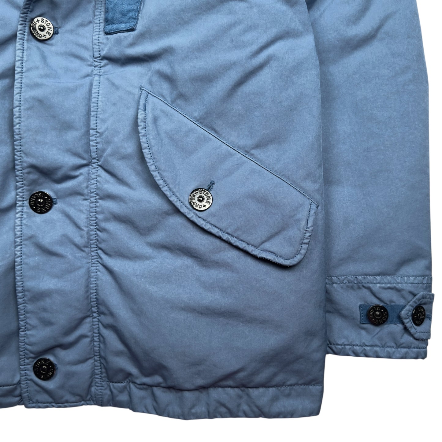 A/W 22 Stone Island David-TC Down Jacket - Light Blue