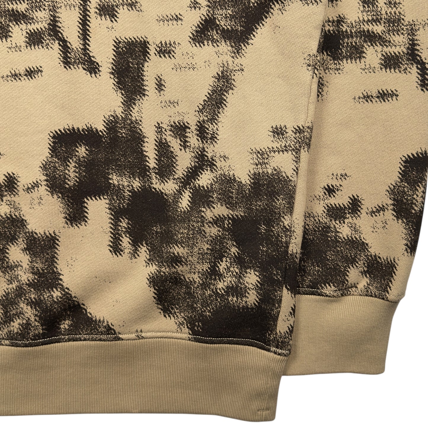 A/W 24 Stone Island Earth Mapping Camo Crewneck Sweater