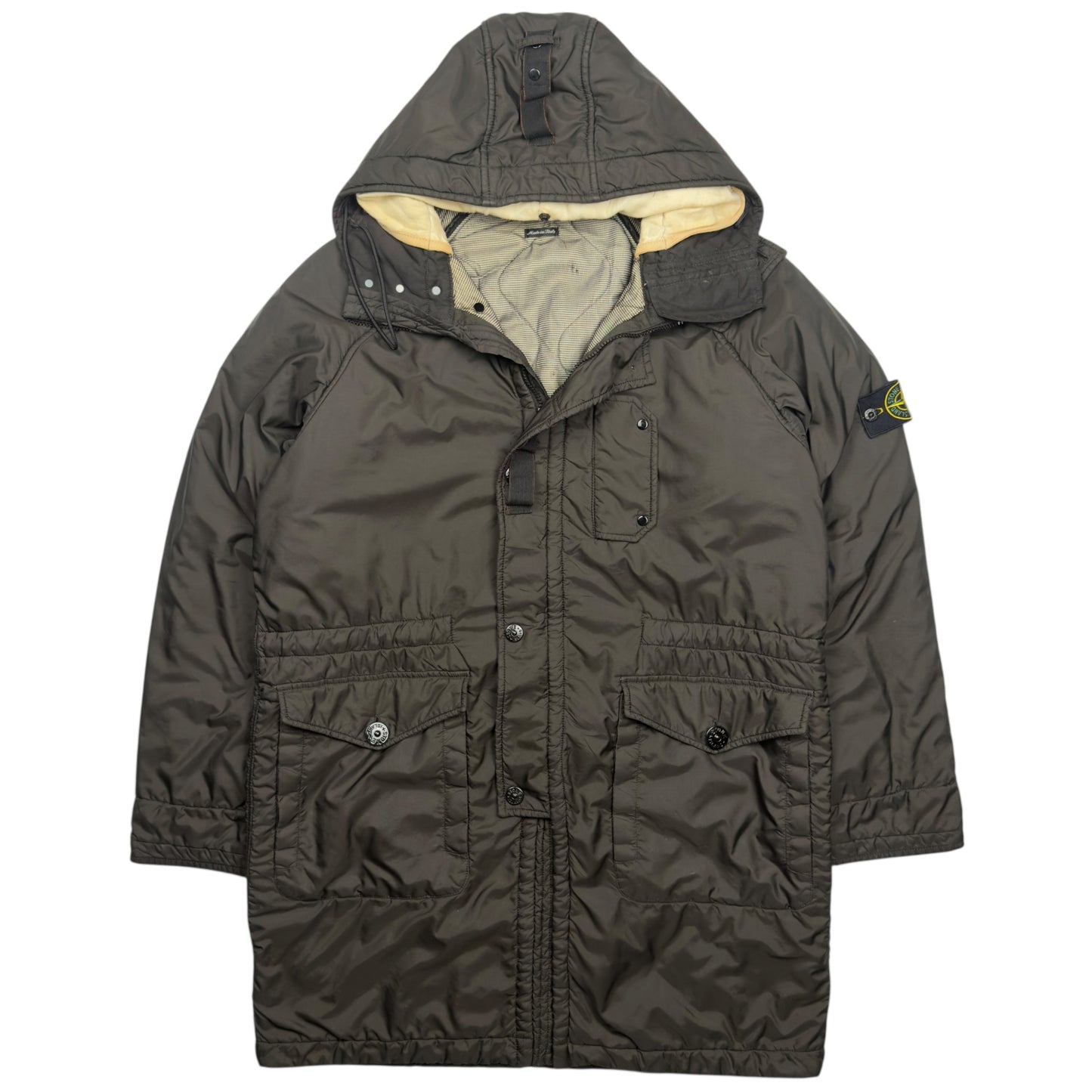 A/W 03 Stone Island Mesh Quilted Vintage Parka Jacket