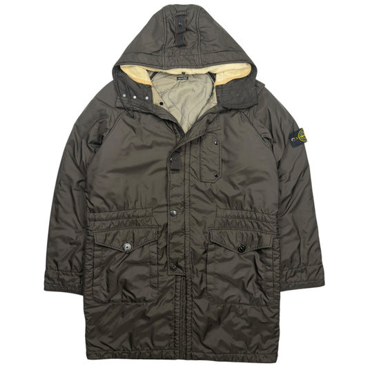 A/W 03 Stone Island Mesh Quilted Vintage Parka Jacket