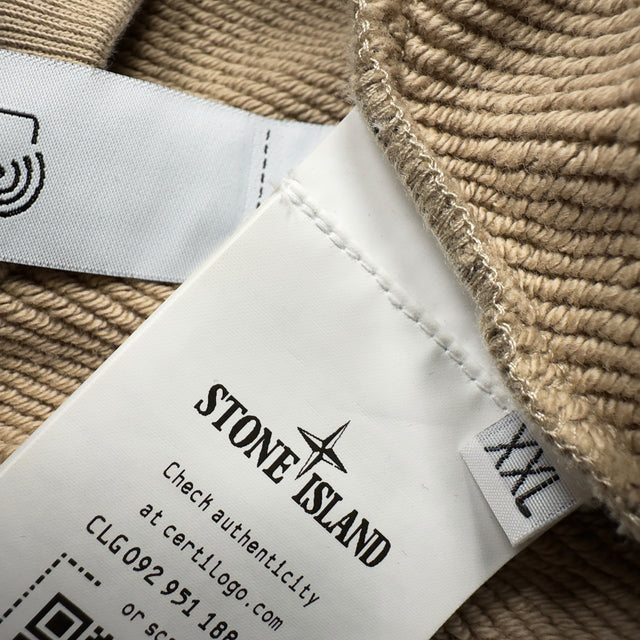 A/W 24 Stone Island Earth Mapping Camo Crewneck Sweater