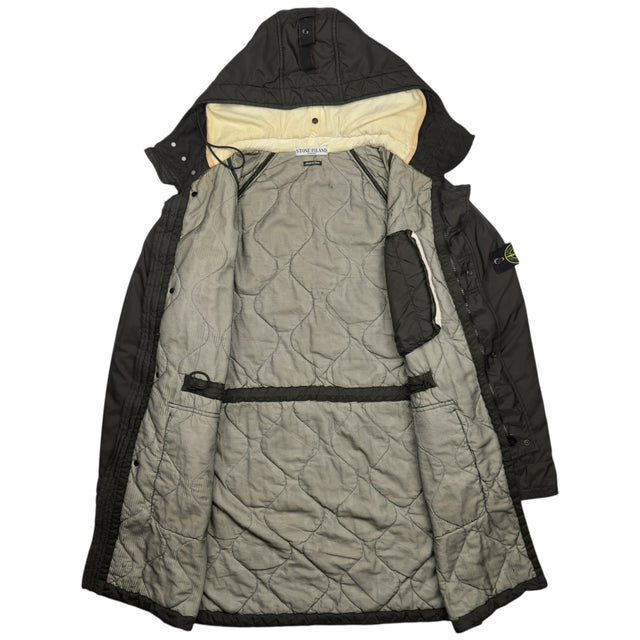 A/W 03 Stone Island Mesh Quilted Vintage Parka Jacket