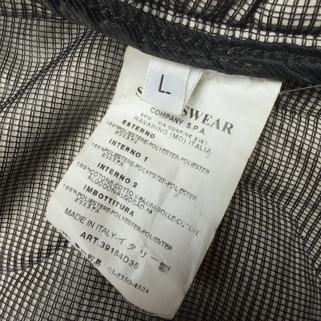 A/W 03 Stone Island Mesh Quilted Vintage Parka Jacket