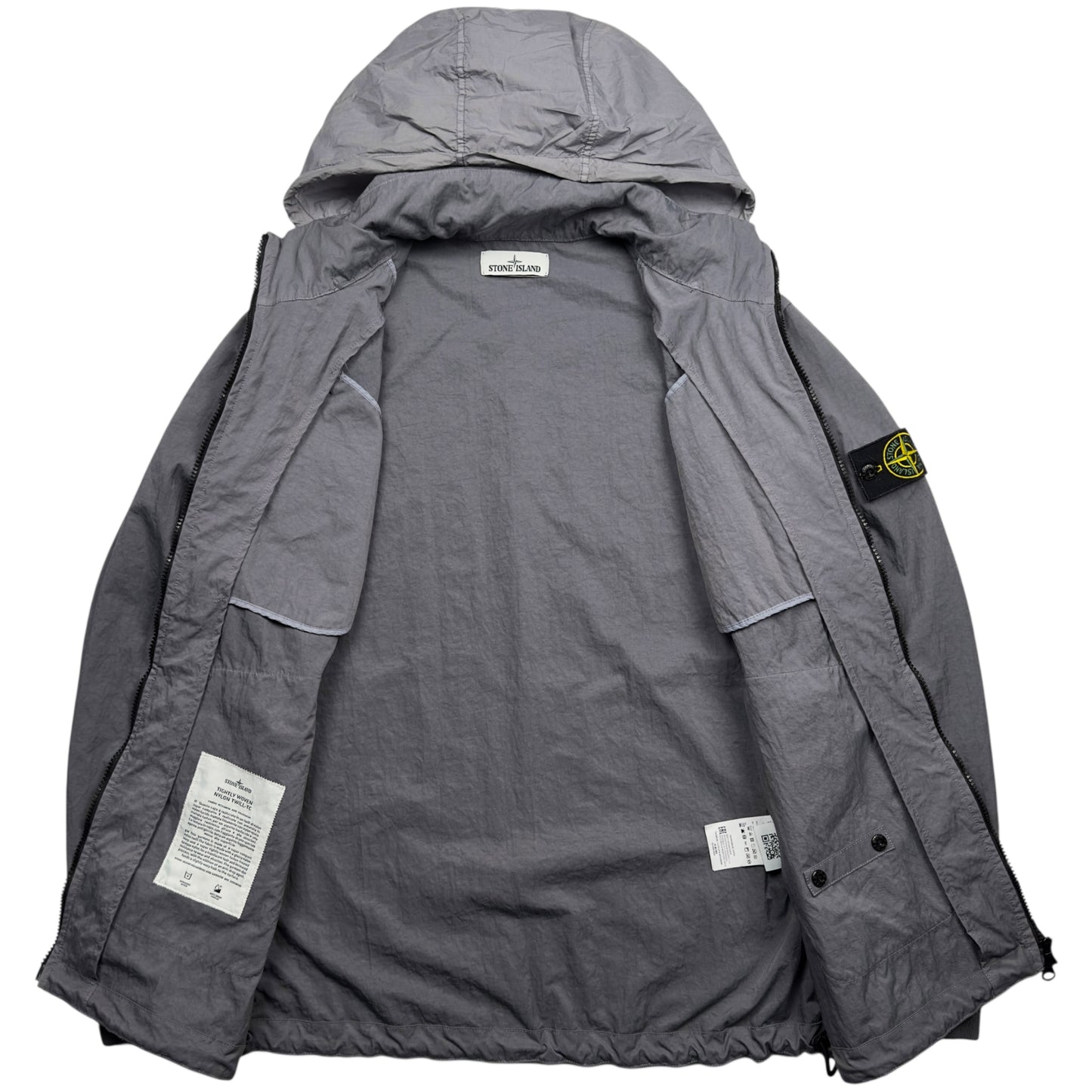 S/S 20 Stone Island Tightly Woven Nylon Twill TC Jacket