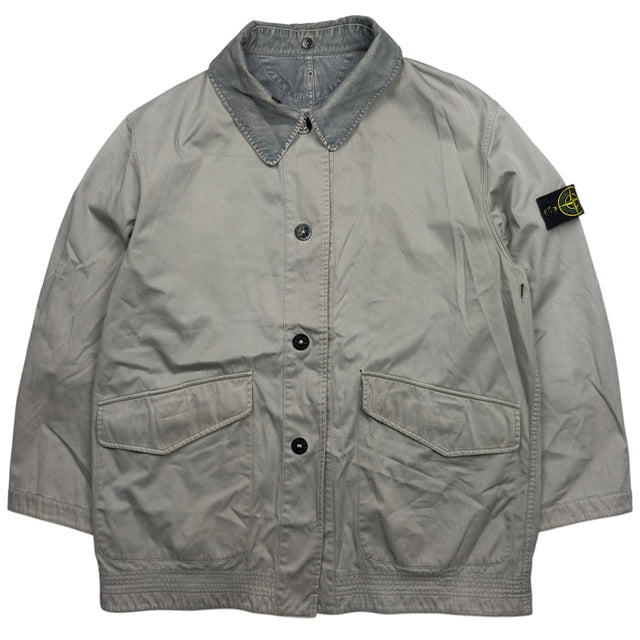 A/W 96 Stone Island Raso Floccato Reversible Jacket